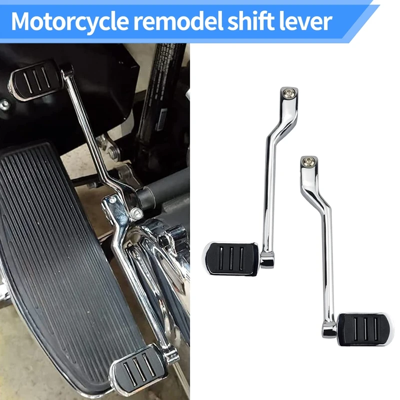 

Chrome Front Rear Heel Shifter Lever Pegs Fit For Road Glide 1988-2021