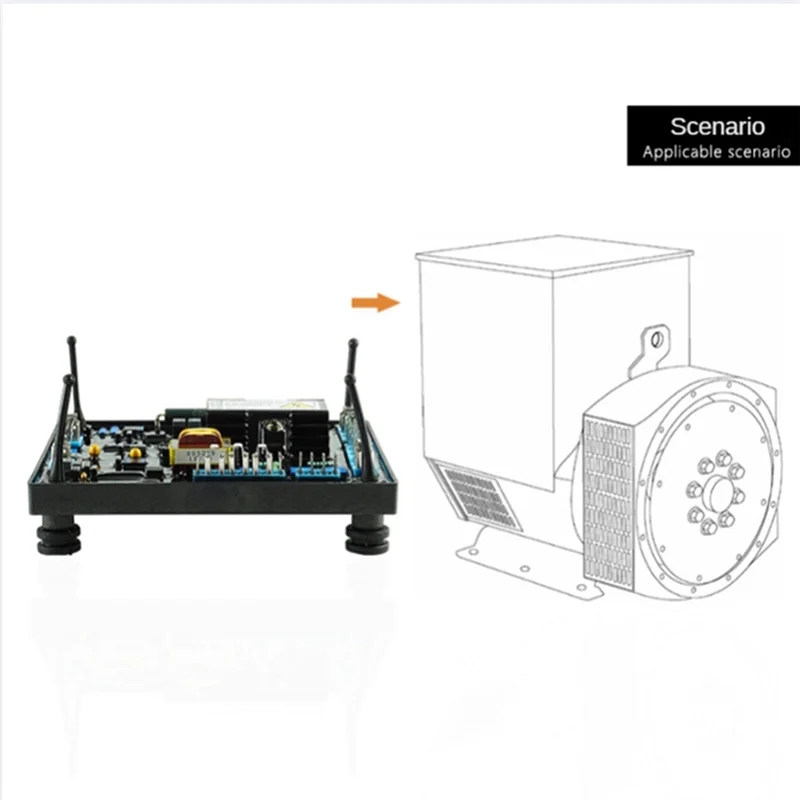 MX341 E000-23412 AVR аксессуары для генератора плата регулятора стабилизатор напряжения