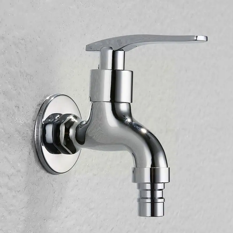 

Home Wall-mounted Washing Machine Faucet Hand Bathroom Faucet Steel Garden Faucet Toilet Y5s9