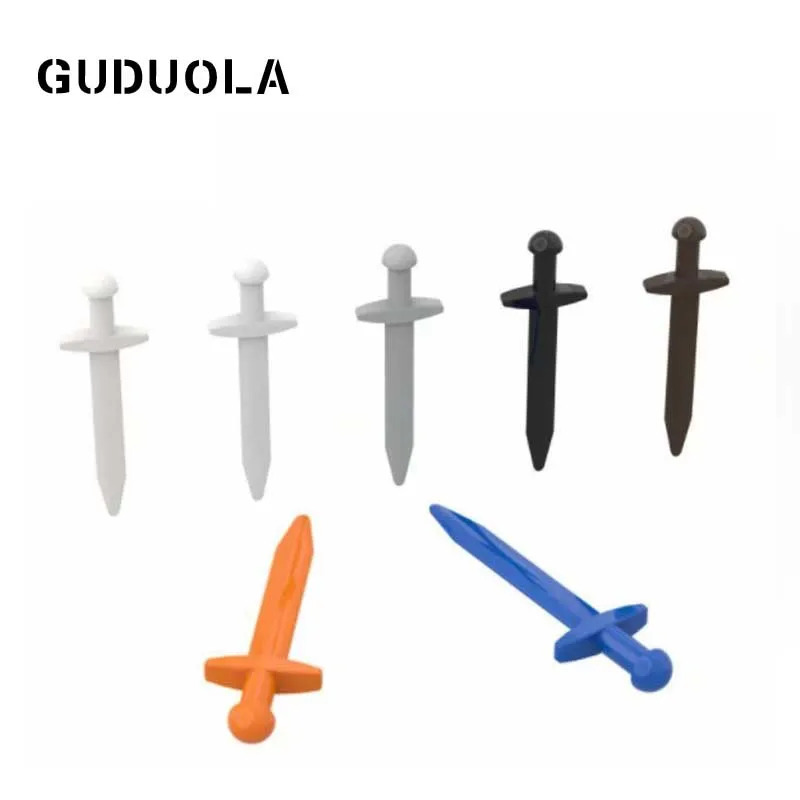 

MOC Tech Part 98370 Weapons-Sword Building Blocks Kit Replaceable Part Toys Children Gifts 10PCS