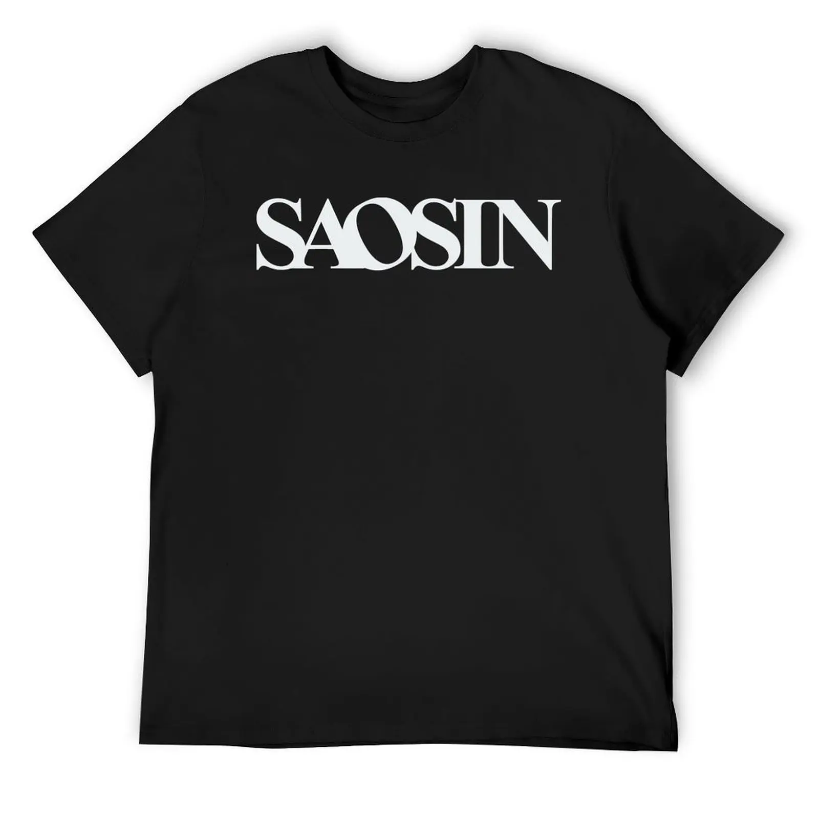 Футболка Saosin винтажная мужская футболка большого размера с рисунком