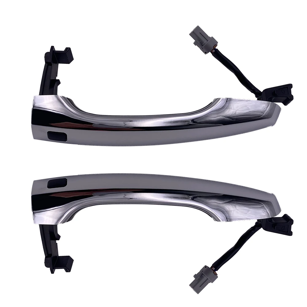 Для Hyundai Elantra 16-20 передняя левая/правая хромированная дверная ручка с умным ключом