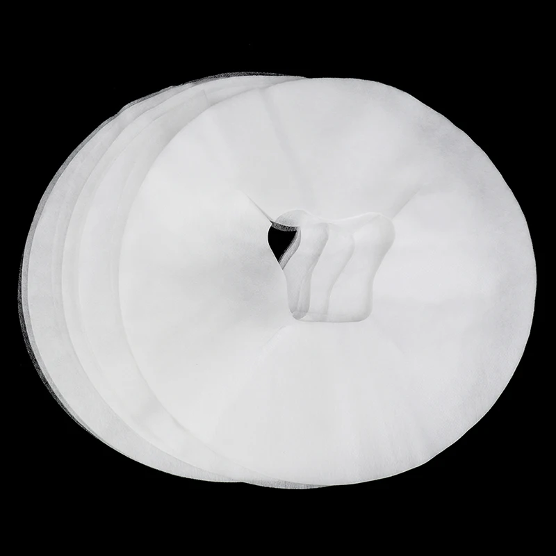 100 шт. одноразовые подушки для массажа на подголовник наволочка лица коврик чехлы