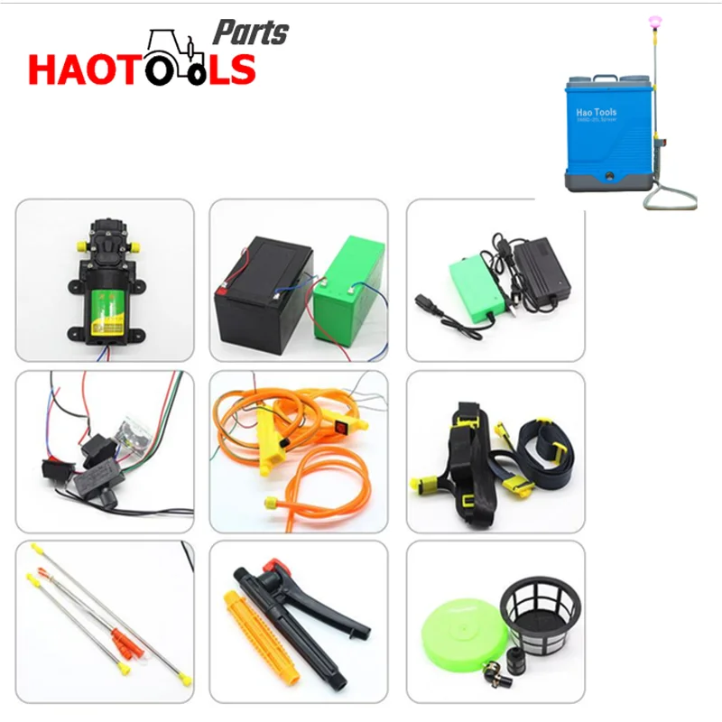 Детали для рюкзака Электрический распылитель литиевая батарея высокое давление