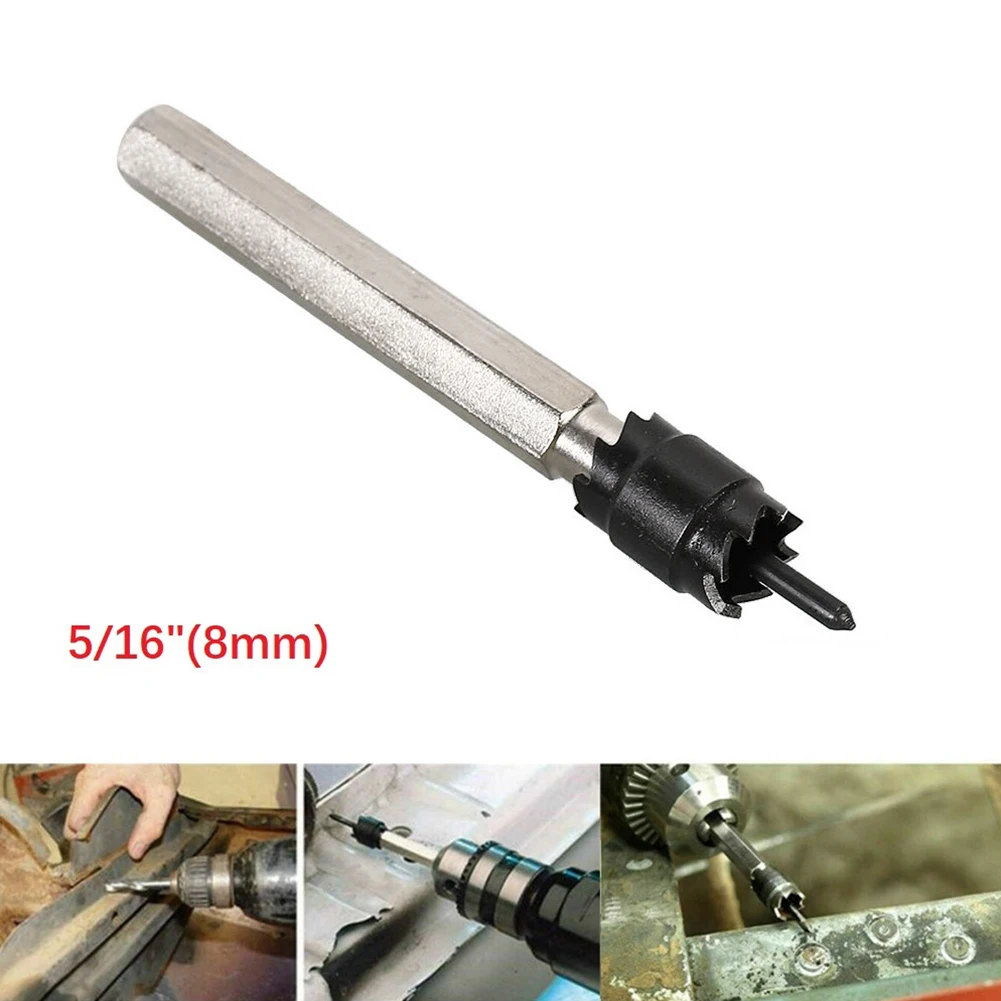 

5/16\" Spot Weld Drill Bit Cutter Double Sided Metal Point Drilling Woodworking Tools Herramientas Ferramentas Drill Bit Set