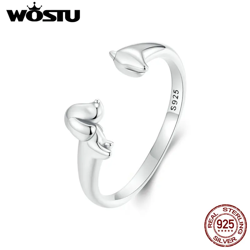 Женское кольцо в стиле такса