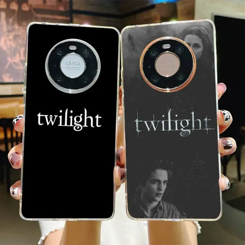 

TV Twilight Isabella Edward Cullen Phone Case for Samsung S21 A10 for Redmi Note 7 9 for Huawei P30Pro Honor 8X 10i cover