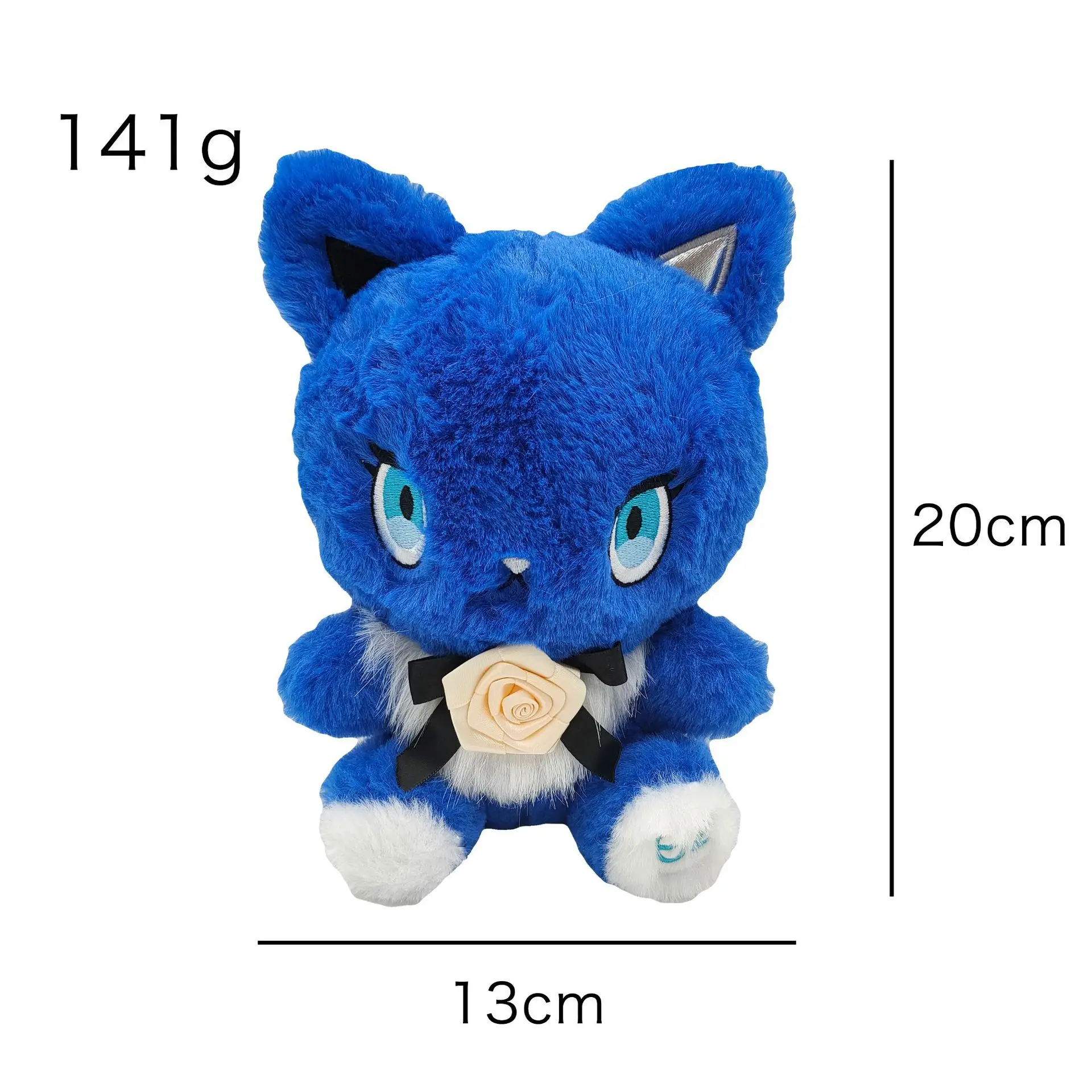 

Аниме Kawaii Sanrioed Adorozatorumary плюшевая игрушка синий кот мультяшная фигурка милая мягкая кукла подушка Мелоди подарок для девочки на день рождени...