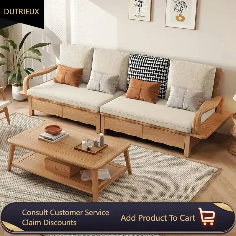 Наполнитель деревянный европейский диван бежевый подлокотник с высокой спинкой