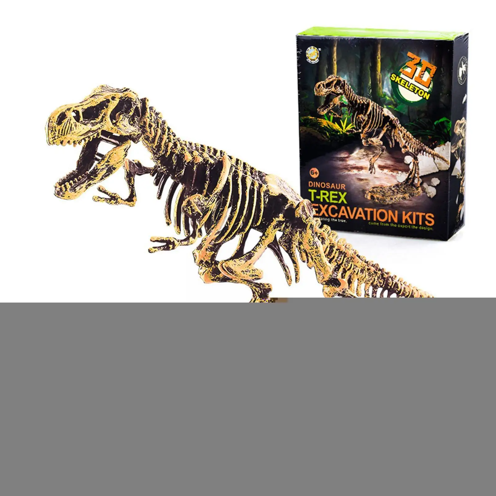 

Экскаватор-динозавр, кости, Детский динозавр, игрушка «сделай сам», ископаемая Археология, рандомная сборка, модель динозавра для C8L4