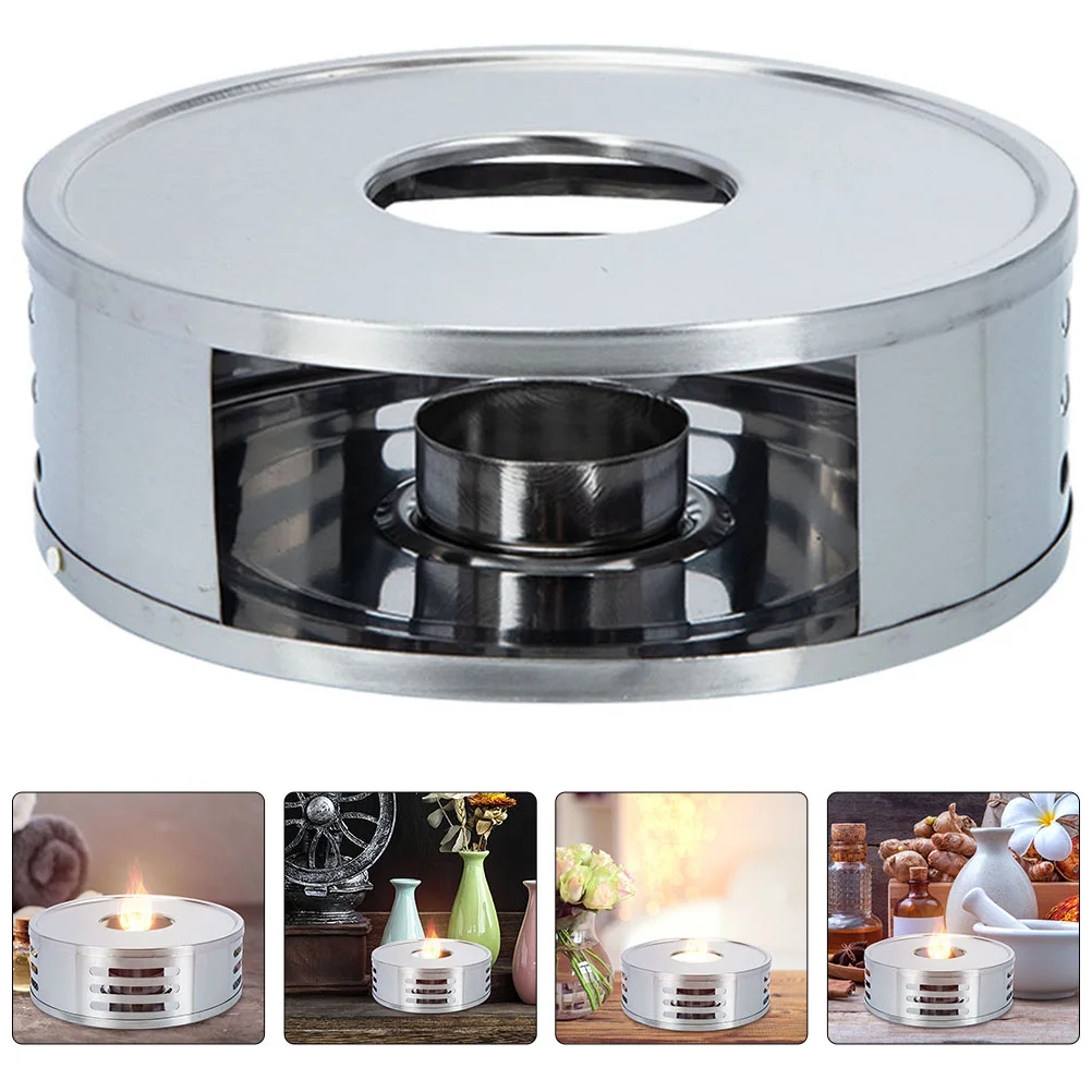 

Stainless Steel Tea Kettle Warmers Teapot Modern Multifunction Practical Coffee Heater Stand Heating Device