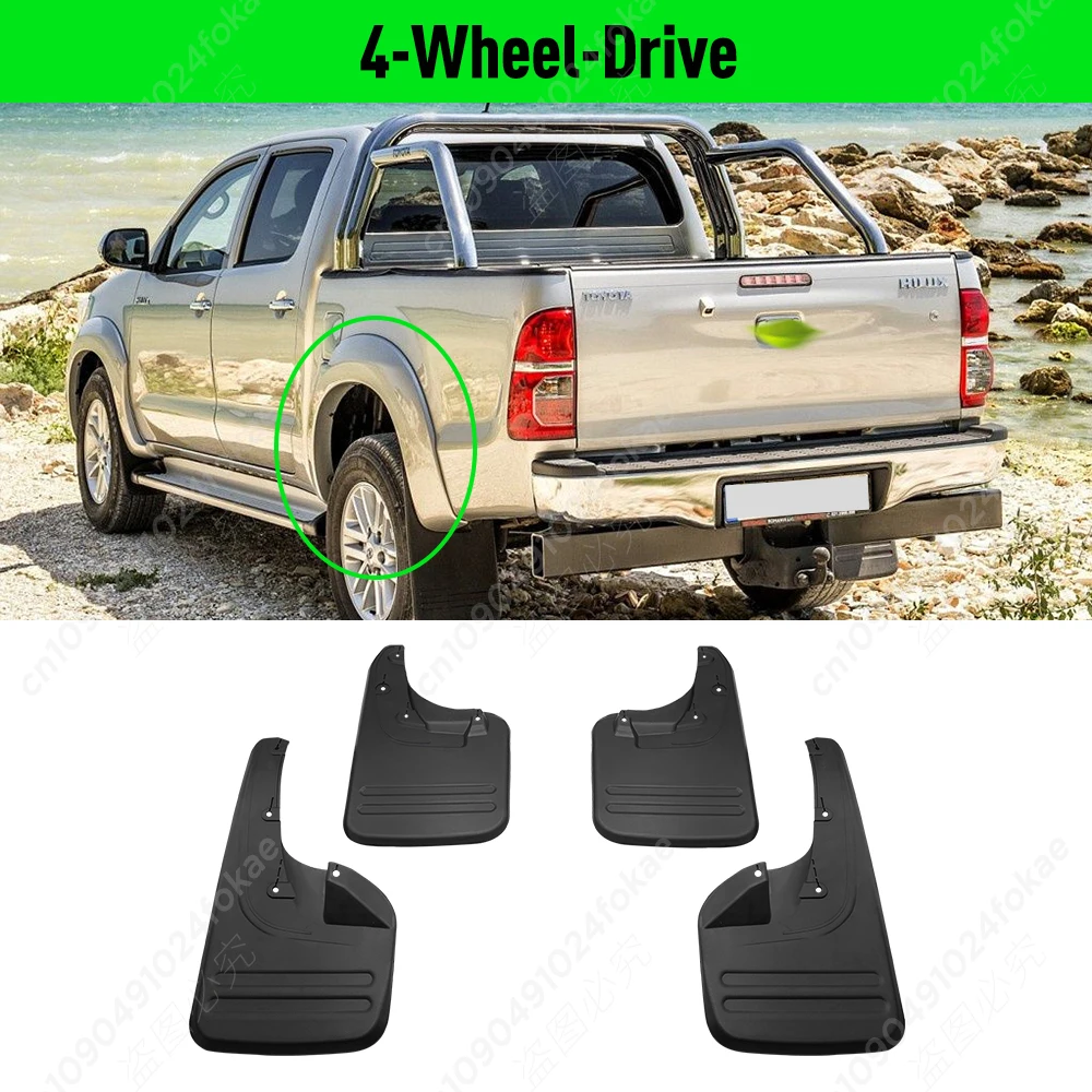 

Для Toyota Hilux Vigo 2005 2006 2007 2008 2009 2010 2012 2013 2014 крыло брызговики брызговики