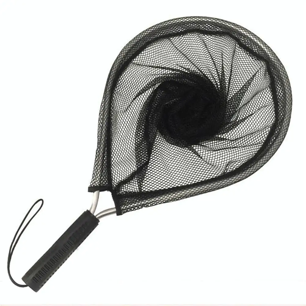 

Foldable Fishing Net Outdoor Ultra-light Aluminum Alloy Catch Release Nylon Mesh Fishing Tackle Accessories Dropshipping