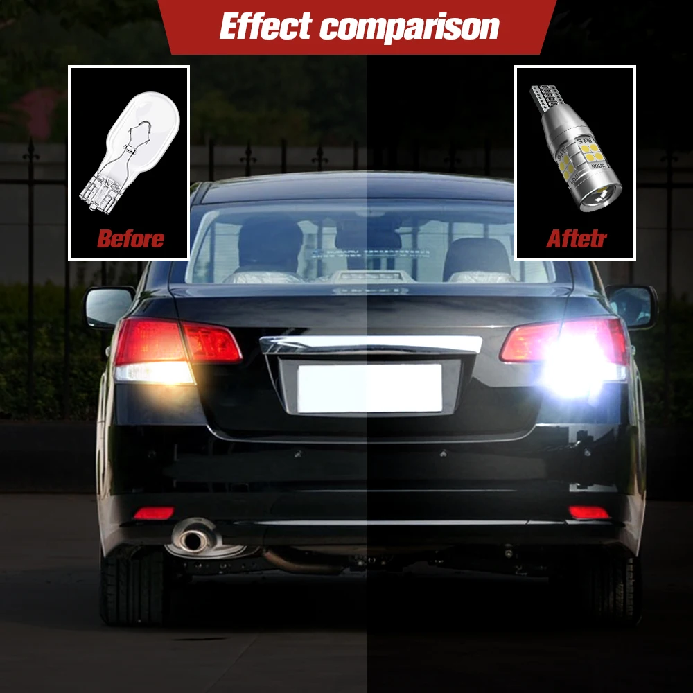 Светодиодная лампа задсветильник хода W16W T15 921 Canbus для BMW 6-Series F12 F13 F06 7-Series E65 E66 E67 F01