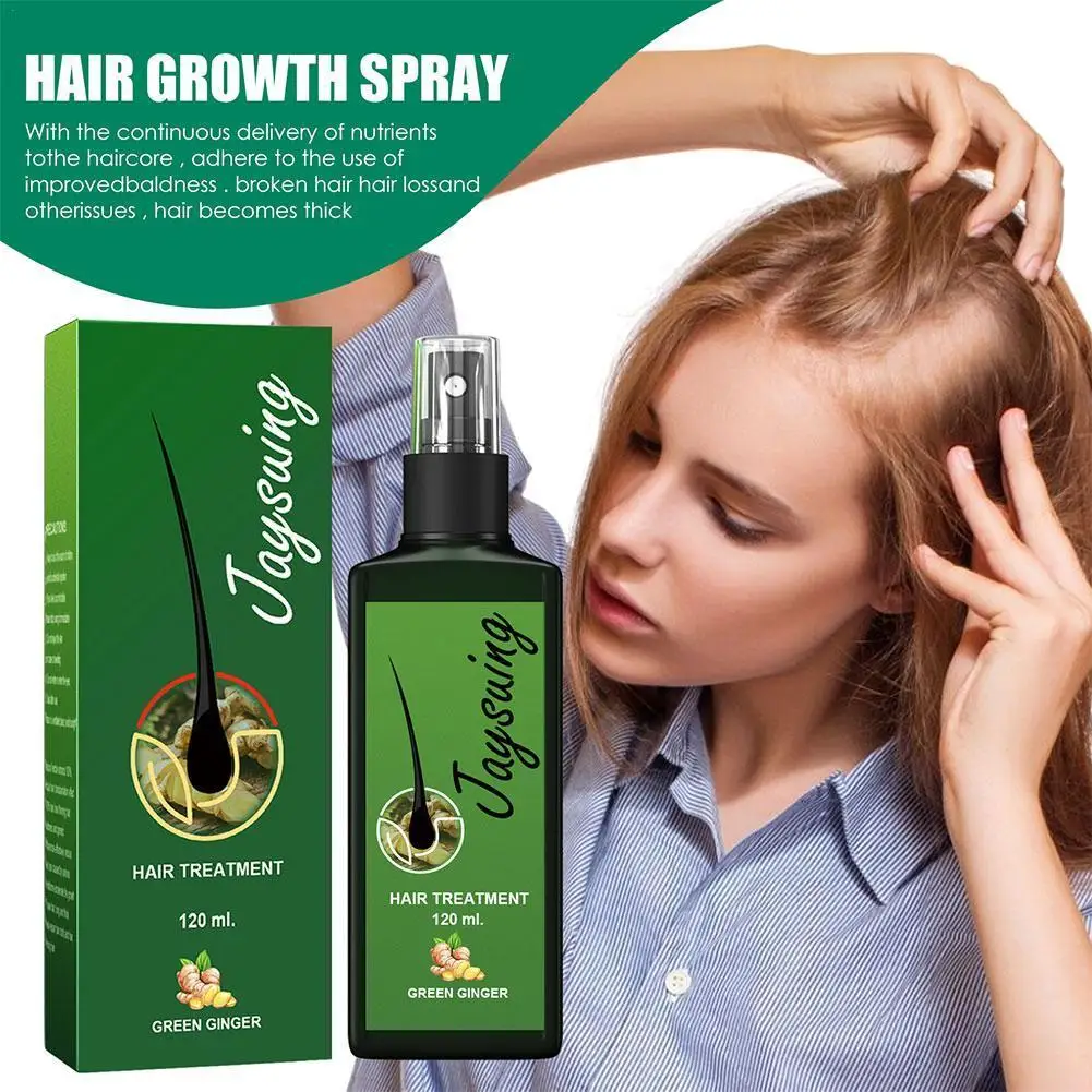 

Hairrebirth Herbal Spray Regrowth Nourishing Ginger Oil Serum Promote Quickly Grow Thick Products For Men For Women