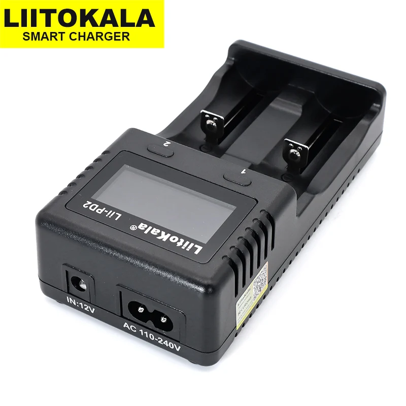 Зарядное устройство для литиевых аккумуляторов Liitokala Lii-PD2 ЖК-дисплей 2022 в/3 7 в NiMH 1