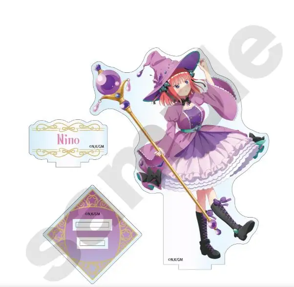 

Anime The Quintessential Quintuplets Nakano Ichika Stand Figure Acrylic Model Plate Toys Student Desktop Decor Keychain Pendant