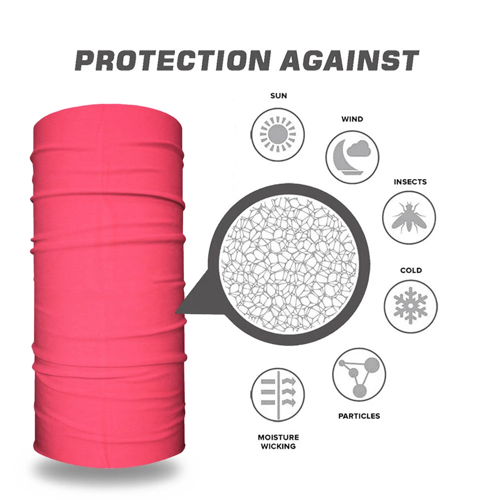 Рисунок 5 - Неоновая розовая бандана для скалолазания