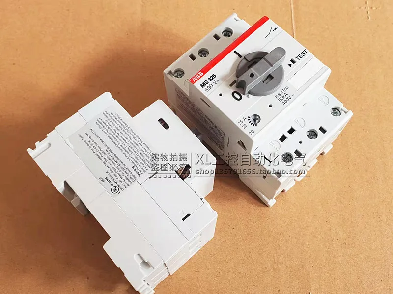 

Оригинальный автоматический выключатель ABB для двигателя Ms 325-1/2.5/4/6.3/9/12/16/20/25-оригинальная искусственная кожа.