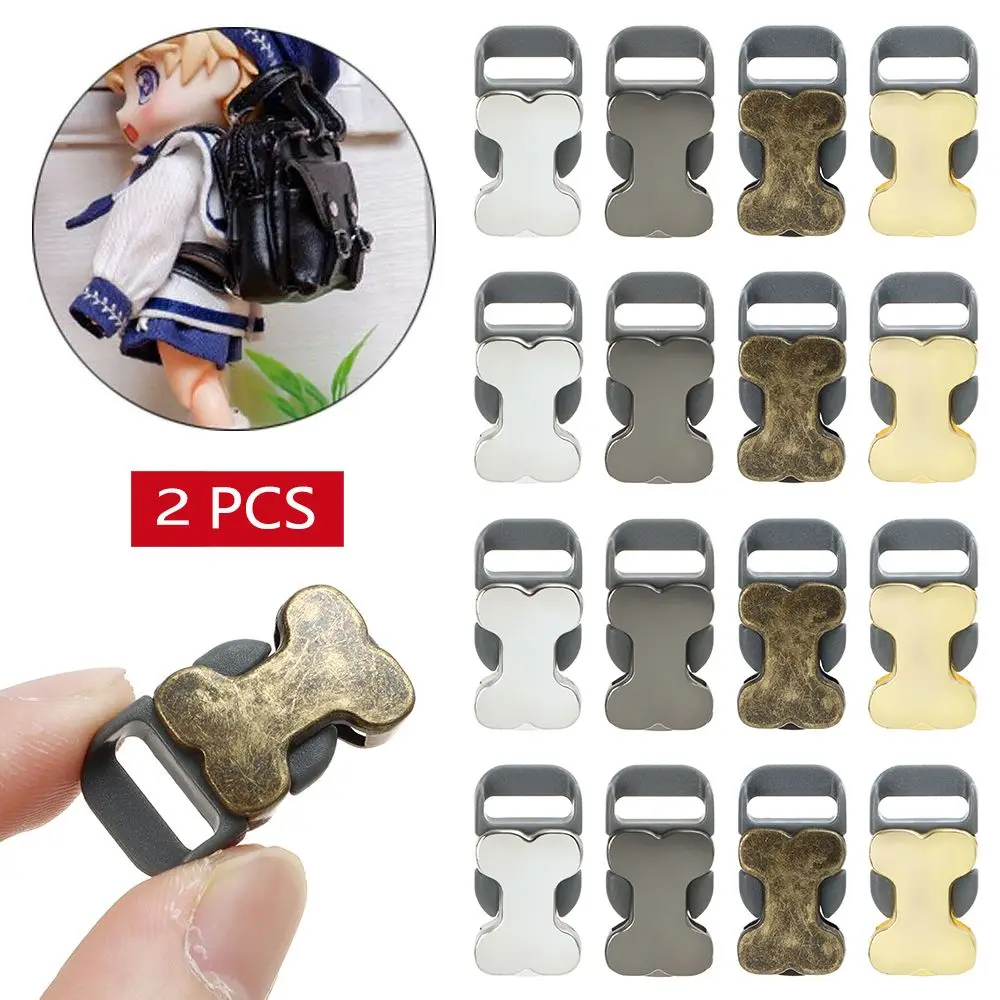 

2 шт., металлическая мини-пряжка 12 мм для школьных сумок и кукол