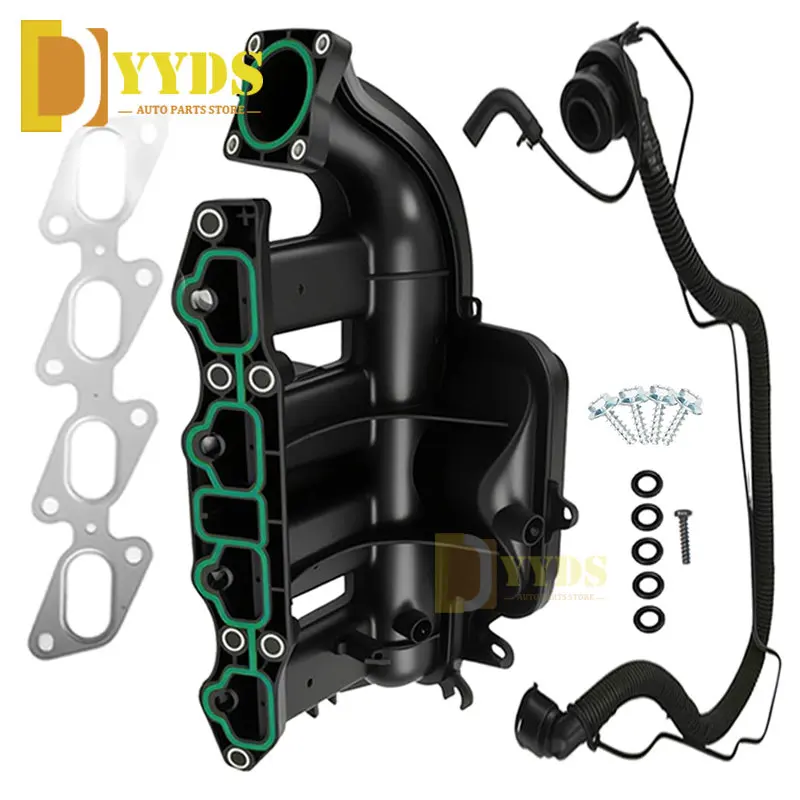 Фото Новый комплект крышки клапана впускного коллектора для Chevy Chevrolet Cruze 1.4L Buick Encore 2011-2021 25198498 25200449 Металлическая прокладка №1