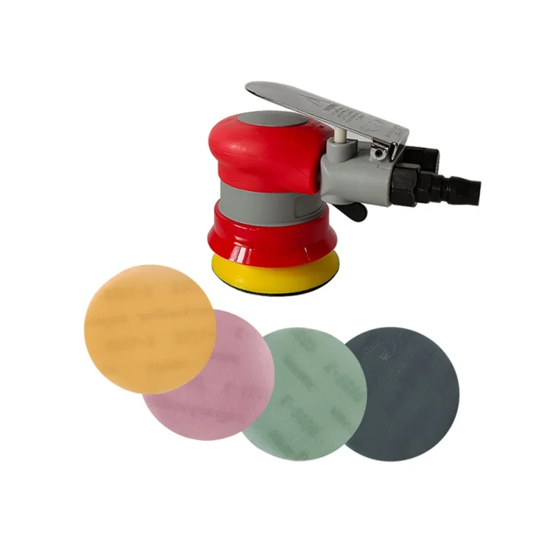 Япония 3-дюймовая 50 шт. мягкая пленка наждачная бумага автомобильная краска сухая