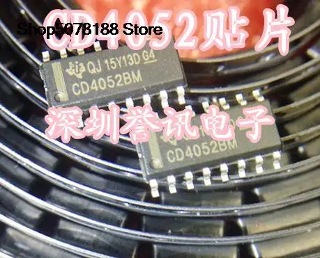

10pieces CD4052BM HCF4052 SOP-16 Original and new fast shipping