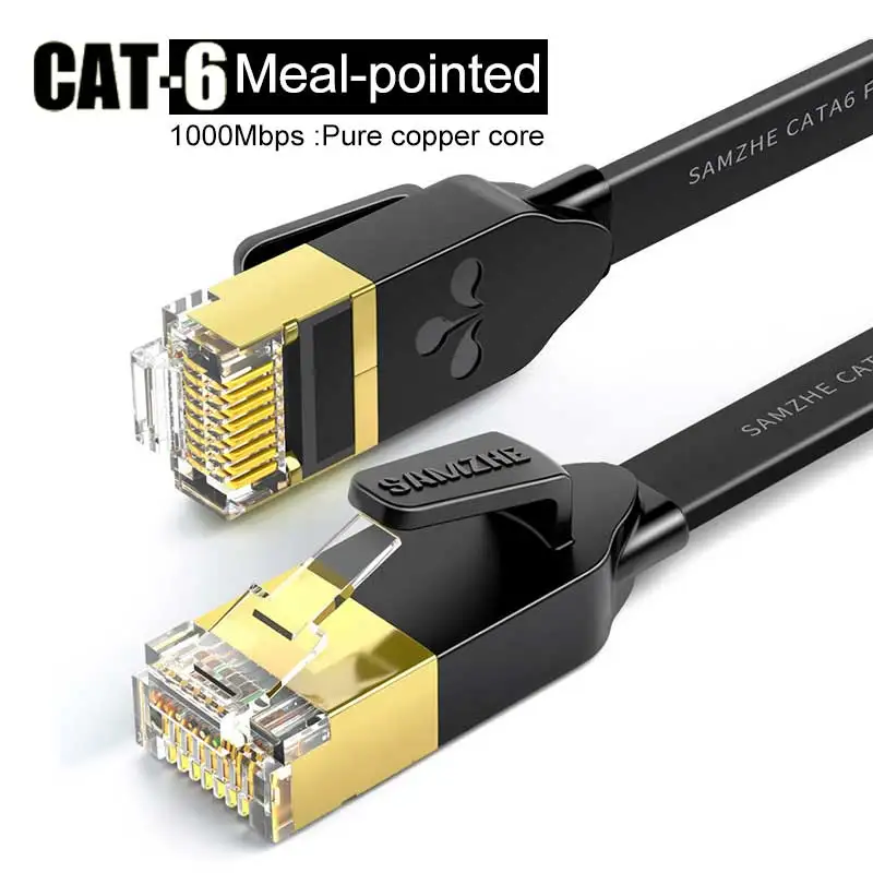 

2532 Samzhe CAT6 Ethernet-кабель RJ45 Lan роутер сетевой соединитель для компьютера маршрутизатора ноутбука