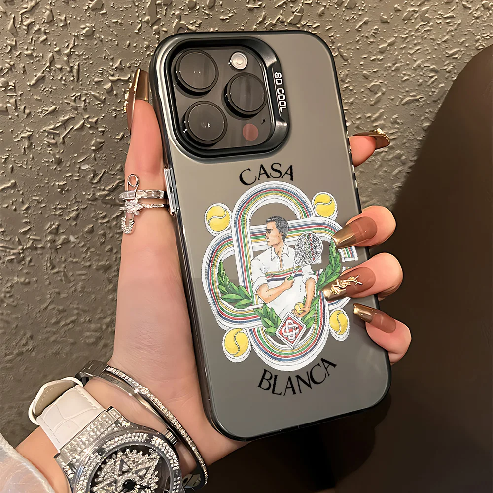 Фото Горячий чехол для телефона Casablanca для Tecno Pova Spark Go 30C 20 10 7 Pova 6 Camon 40 30S 20 itel P36 A48 S23 Pro 4G 5G, матовая задняя крышка №3