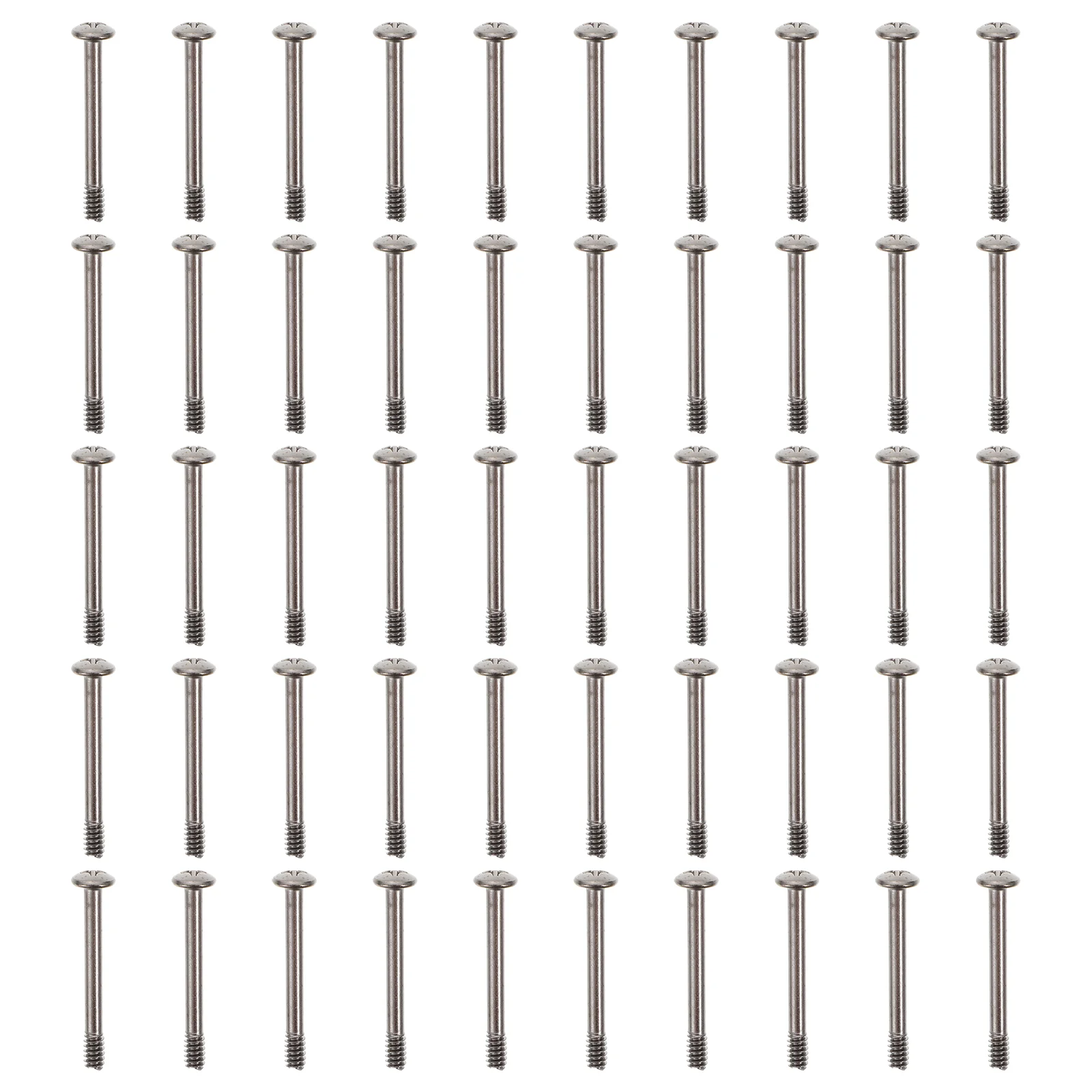 

50 Pcs Radiator Screws Case Fan Water- Cooler Fitting Computer Fans Metal Tapping Cooling Mount CPU