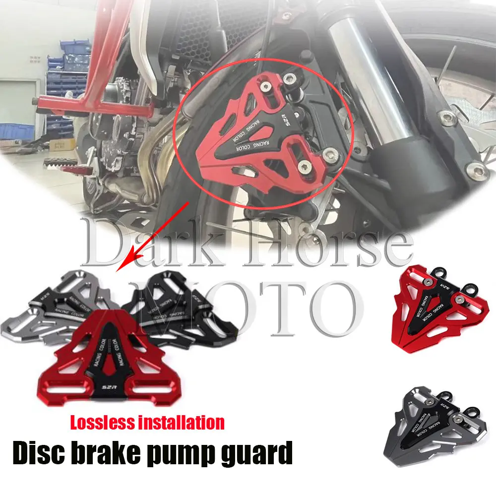 

Motorcycle Modified Disc Brake Pump Guard Brake Caliper Under Pump Protective Cover Accessories For Macbor Eight Mile 500