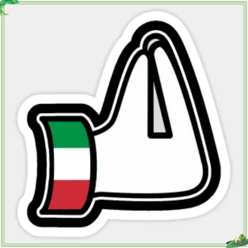 

Итальянские наклейки с жестами руки, Италия, итальянские наклейки для дома, забавные украшения, декор комнаты, фон для окна, гостиная, 15 см, ПВХ