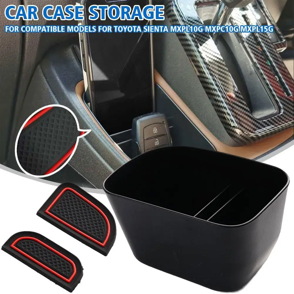 

Для Toyota Sienta 10 Series центральный автомобильный подлокотник для хранения Box центральная консоль Органайзер лоток аксессуары для интерьера для Toyota S H9Y3