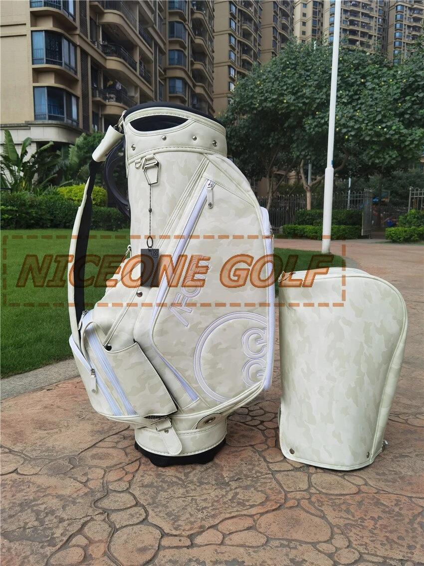 NEW Professional Golf Bag Golf Standrad Bag Waterproof Package White Color Women Men Outdoor Sports Travel Golf Club Bag