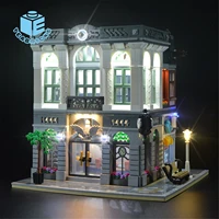 yeabricks led light kit for 10251 brick bank building blocks set not include the model toys for children