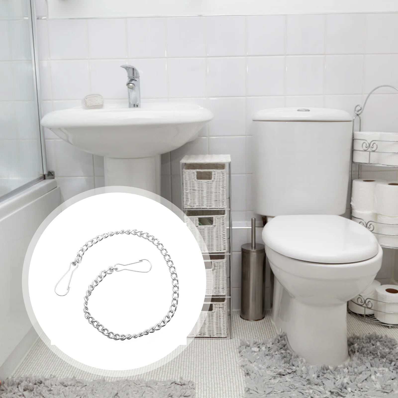 Рисунок 6 - подъемная цепь из нержавеющей 