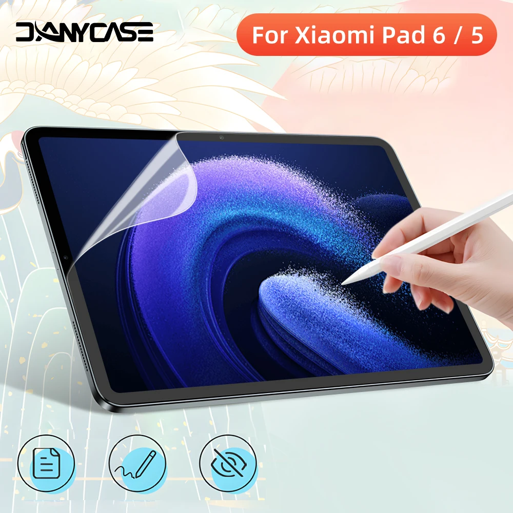 Paper Like Screen Protector Film For Xiaomi Pad 6/5 Pro Mi Pad 6/5 11Redmi Pad 10.61 Matte PET Painting Write Tablet Accessories