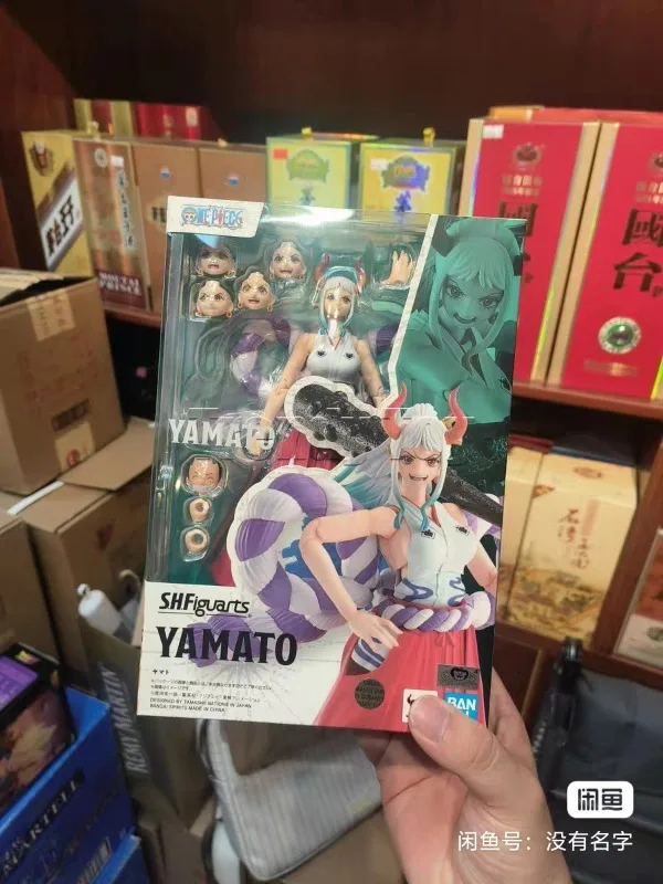 Фото В наличии оригинальные фигурки Bandai S.H.Figuarts One Piece: Ямато, Юстас Кидд, подвижные модели игрушек. №5