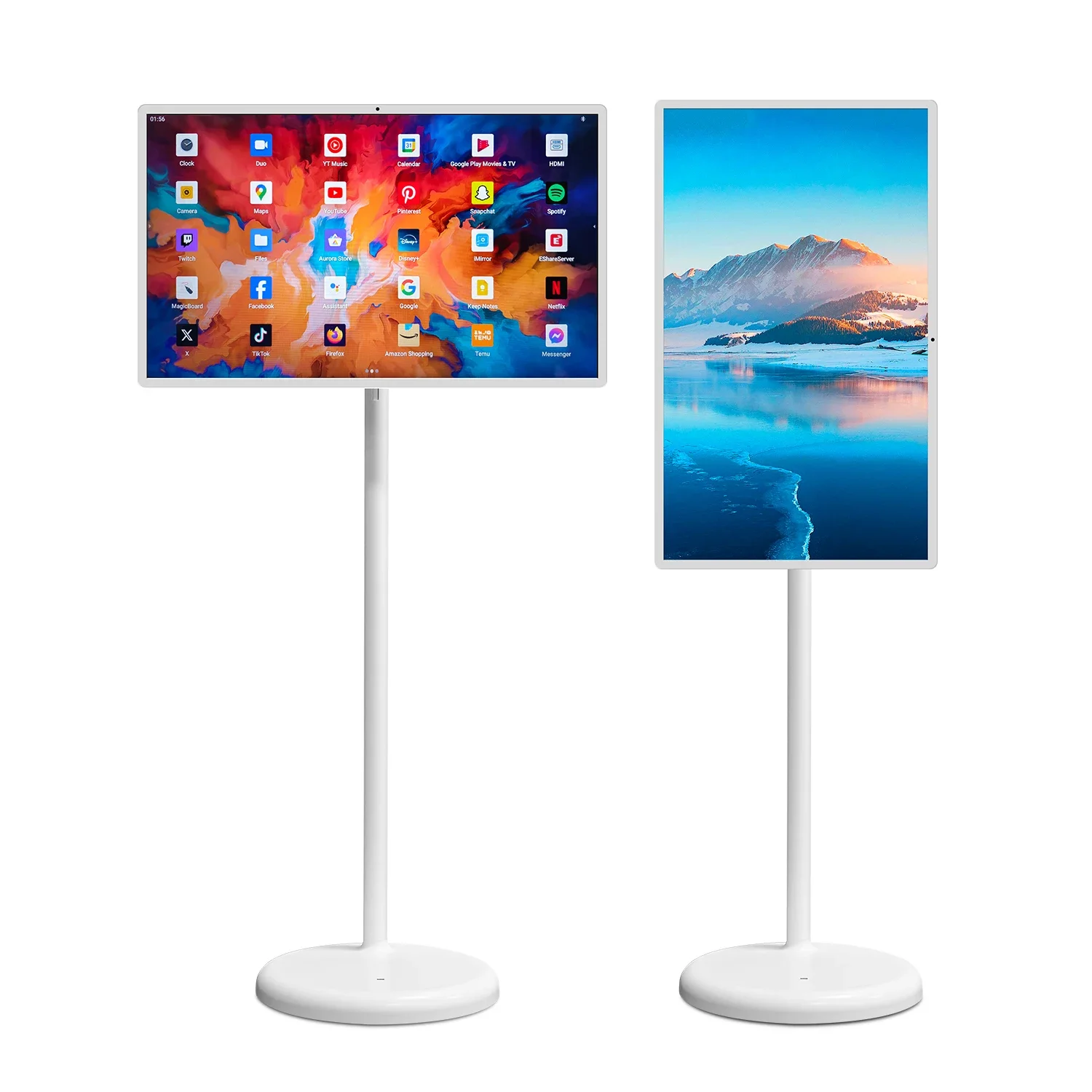 Новые тенденции 27-дюймовый Wi-Fi IPTV портативный сенсорный экран планшета телевизор