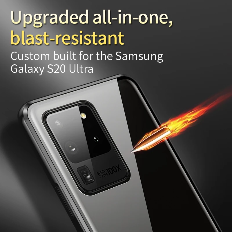 Двухсторонний стеклянный Магнитный чехол для Samsung Galaxy A72 A52 A32 A12 A71 A51 A31 M31 M51 A70 A41 M21