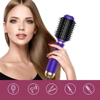 hair dryer brush negative ion 1200w 3 in 1 interchangeable curler roller electric curler dryer iron hair dryer hot air comb