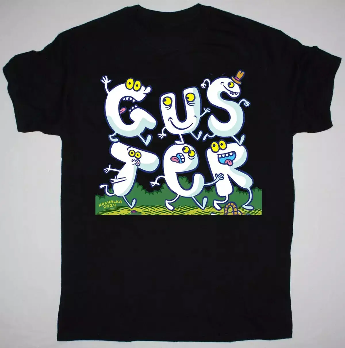 Классическая Подарочная забавная рубашка Guster Band 7D148