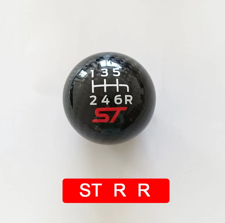 

Автомобильная ручная коробка передач, 6-скоростная гоночная ручка переключения передач из углеродного волокна для Ford Focus Fiesta RS ST