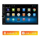 Автомагнитола на Android 10, универсальный мультимедийный видеоплеер с GPS, для Nissan, Hyundai, Kia, Toyota, типоразмер 2 Din