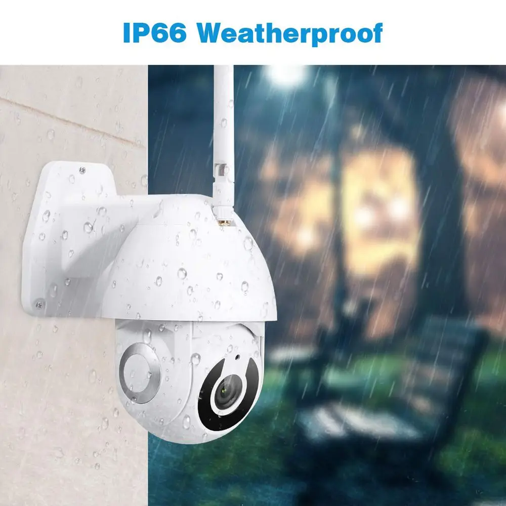 Поворот IP-камеры PTZ YI IOT Ball CAM 3M USB кабель 2.4G WiFi RJ45 Проводная сеть Интеллектуальное