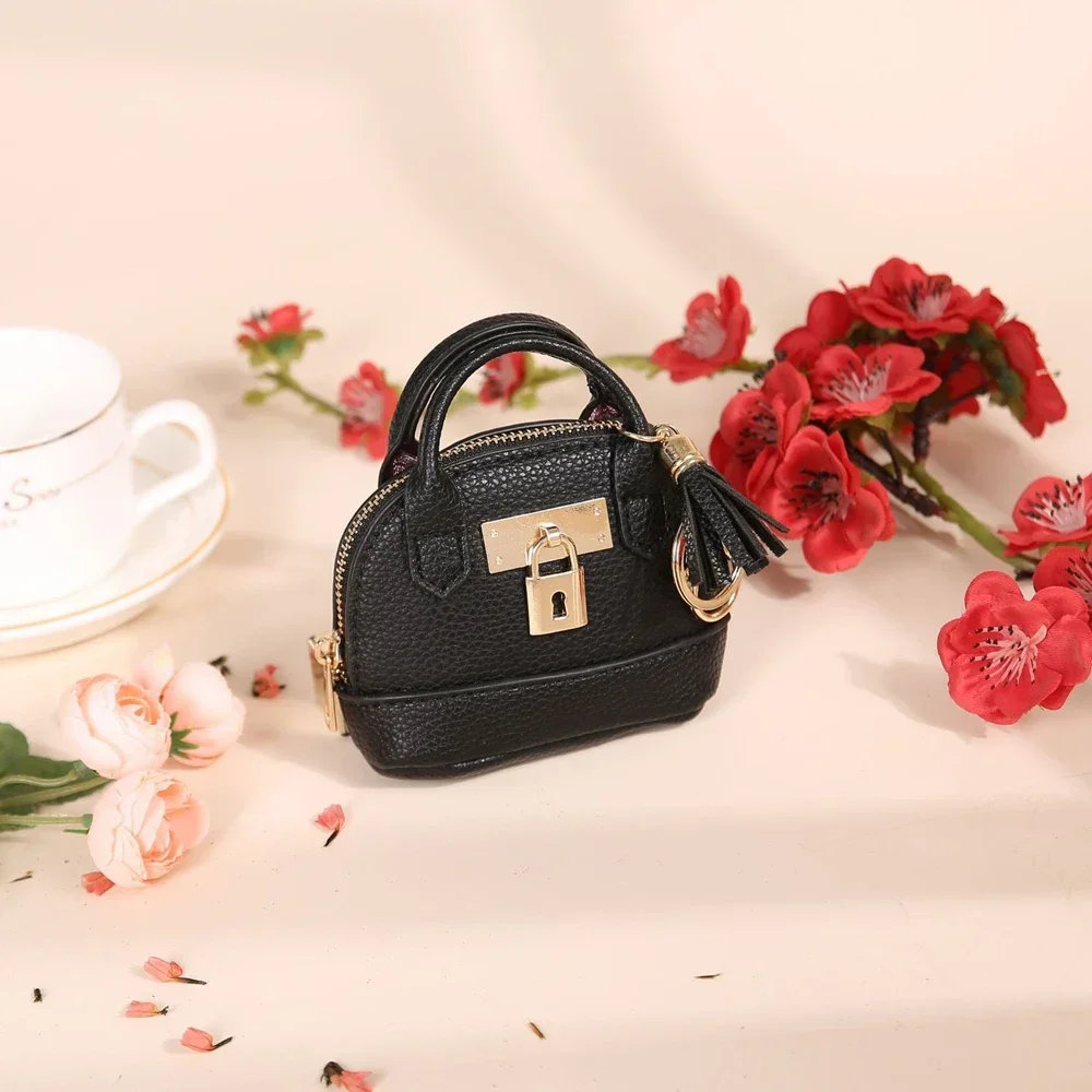 Простой и милый мини-брелок-кошелек с помадой женская сумка подвесной брелок