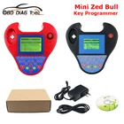 Новинка 2022, автоматический программатор ключей OBD2 Mini Zed Bull V508 без знаков, мини-программатор с транспондером V5.08, бесплатная доставка