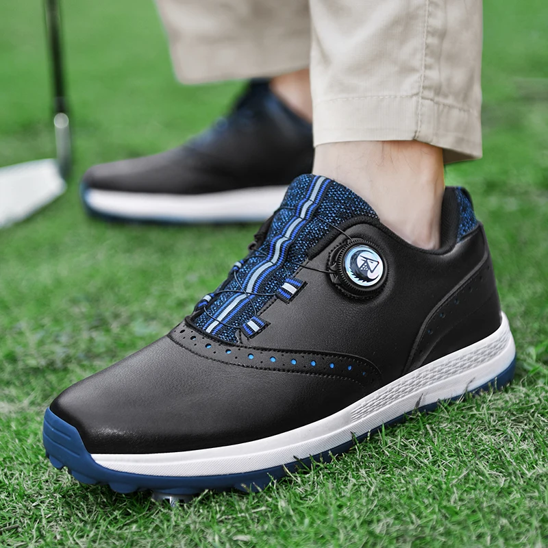 Professional Golf Shoes Men's Professional Golf Shoes Men's Comfortable Golf Shoes Anti-slip Sports Shoes Large Size 40-47