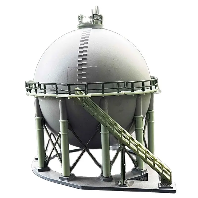 Модель здания в масштабе 1/144 Н Заводская модель резервуара для хранения газа