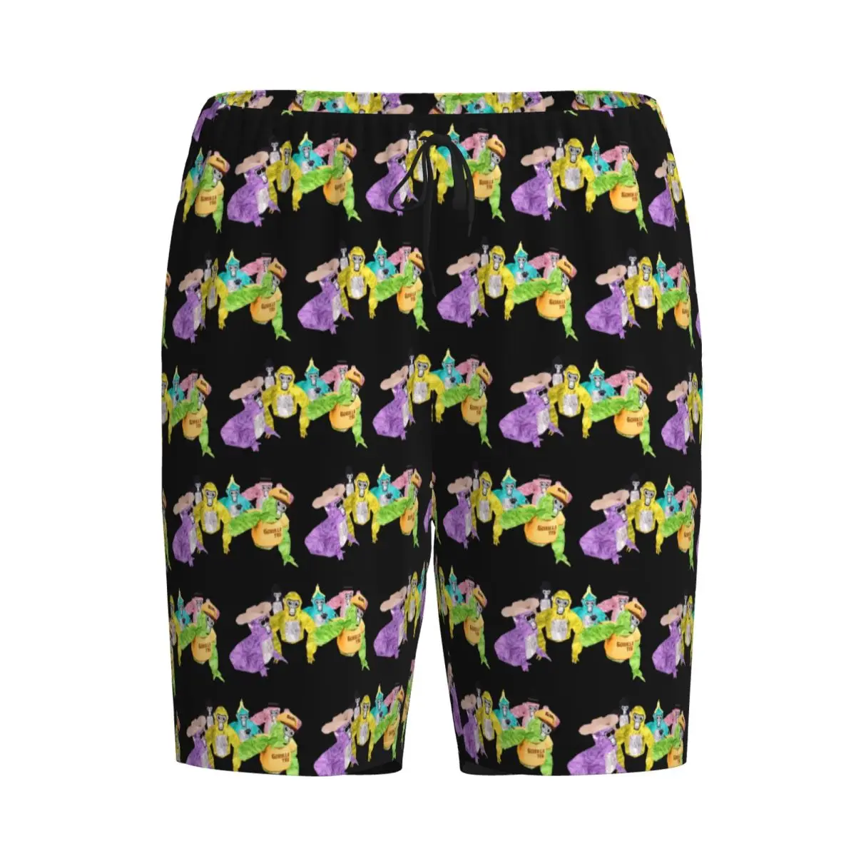 Фото Мужские пижамные штаны Custom Gorilla Tag Monkey Shorts: брюки для сна и отдыха №1